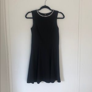 Black elegant short dress